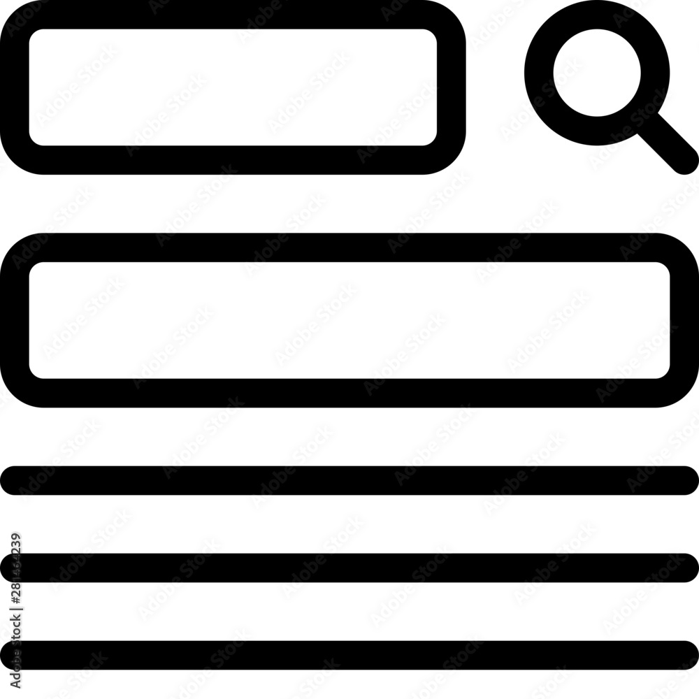 Obraz premium Article with header first online web page layout