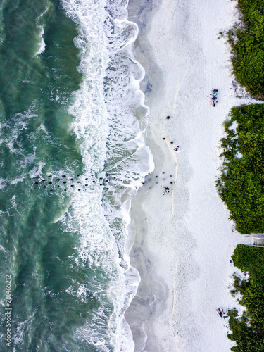 Naples Florida Aerial Old Pier