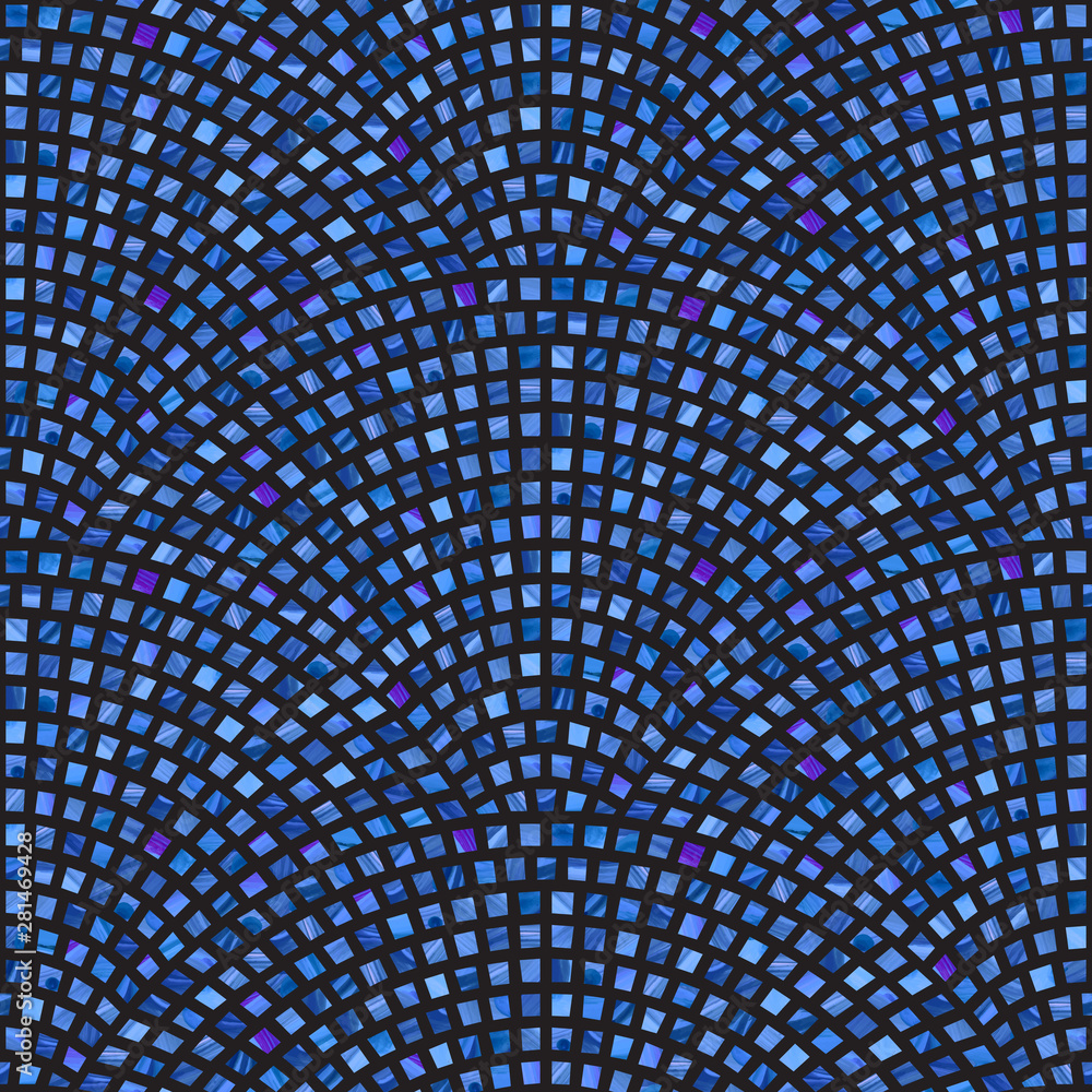 Abstract vector wavy seamless geometrical pattern from small rectangles ...