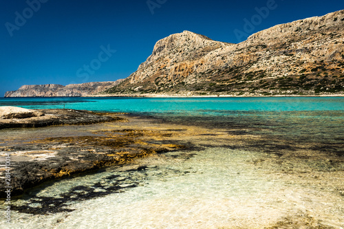 Amazing Wild rock beach in Crete