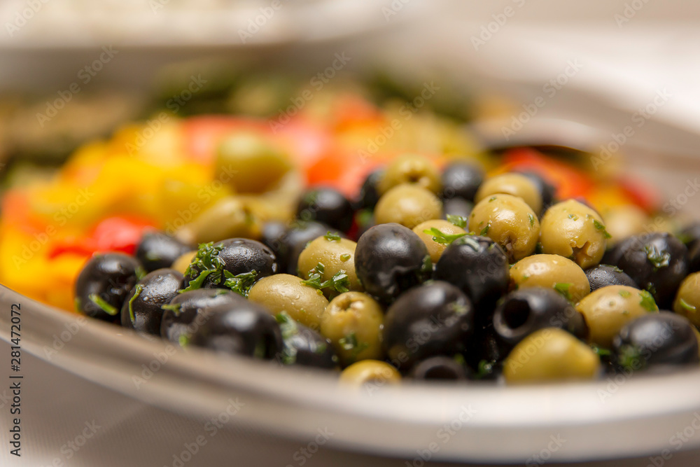 Oliven am Buffet Oliven am Buffet