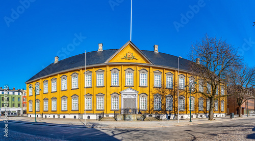 Stiftsgarden mansion in the center of Trondheim, Norway photo