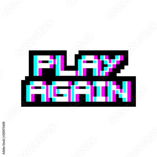 play again message