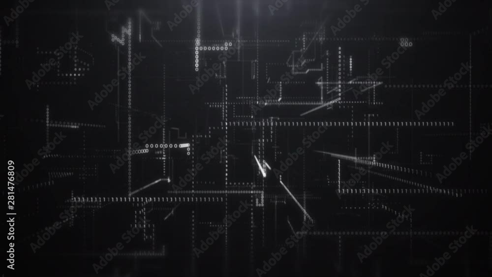 Digital Abstract Binary Code Background Digital Abstract Binary Code Background