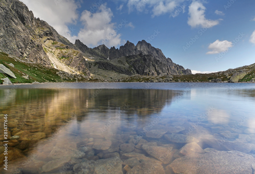 Pośrenia Grań - Harnaskie Stawy - Dolina Staroleśna - Czerwona Ławka, Tatry  Stock Photo | Adobe Stock