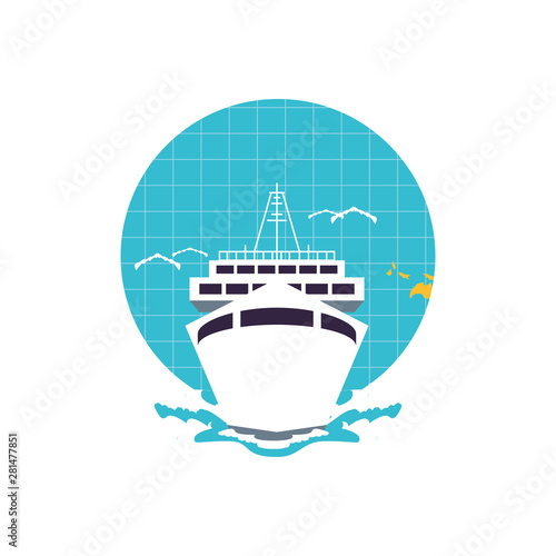 ship cruise boat travel in world planet