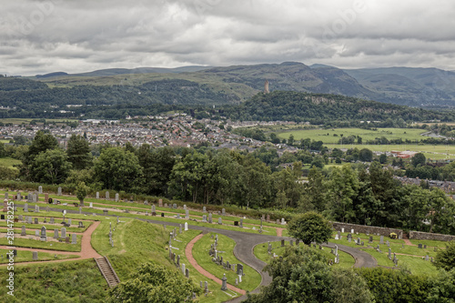 View from Stirling Castle, Scotland, UK © chromoprisme