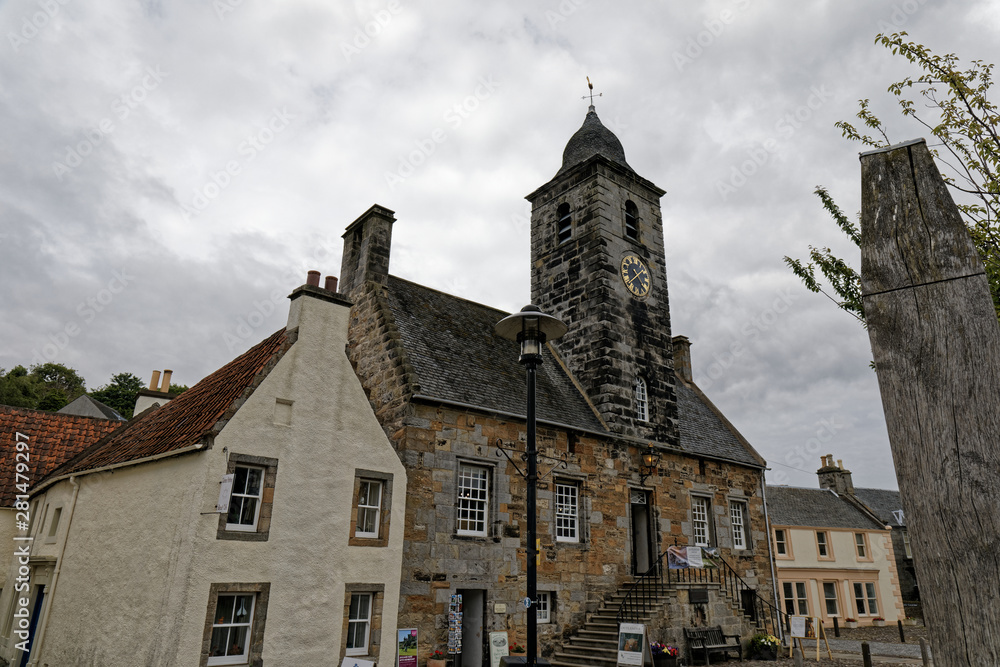 Culross small town, Scotland, UK