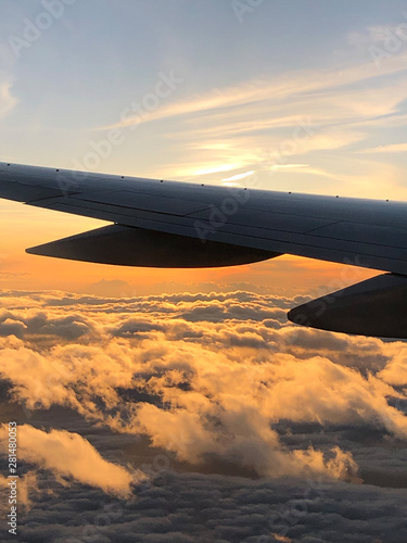 Inspiring Airplane Cloud View
