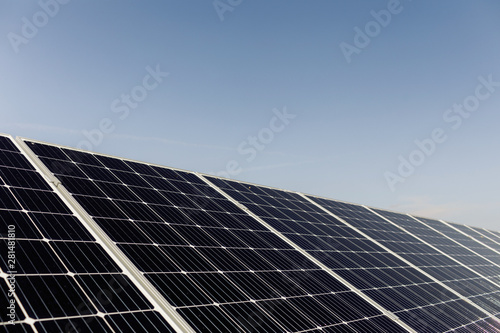 Wallpaper Mural Solar panel in sunny day, alternative electricity source. Torontodigital.ca