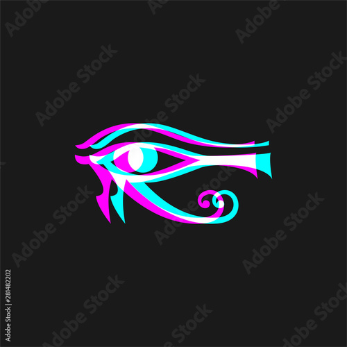 visual effect egyptian eye