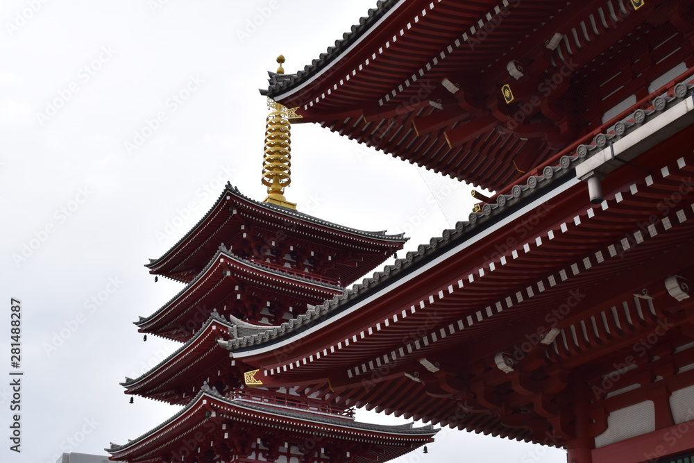 Sensoji Temple Close up shots in Asakusa, Tokyo, Japan Sensoji Temple Close up shots in Asakusa, Tokyo, Japan