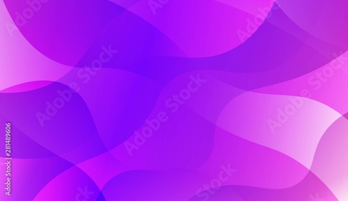 Futuristic Background With Blue Purple Color Gradient Geometric Shape. Design For Your Header Page, Ad, Poster, Banner. Vector Illustration.