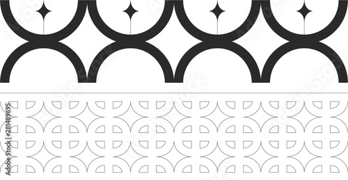 Polynesian triangle print tattoo pictogram pattern ink