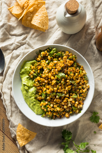 Homemade Roasted Street Corn Salad Dip