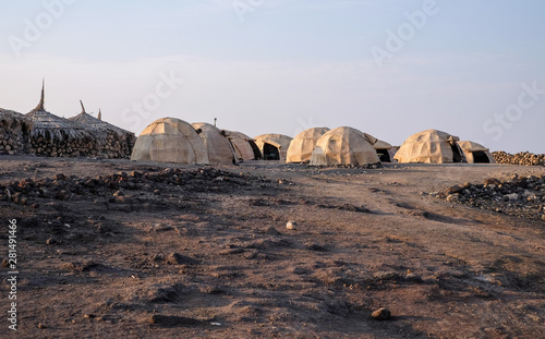 Djibouti Lake Abbe camp