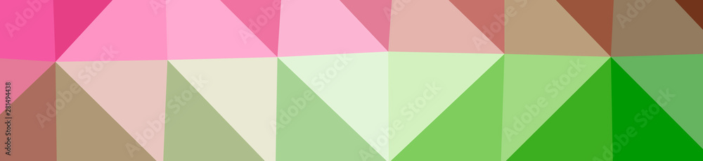 Illustration of abstract Green, Pink, Red, Yellow banner low poly background. Beautiful polygon design pattern. Illustration of abstract Green, Pink, Red, Yellow banner low poly background. Beautiful polygon design pattern.