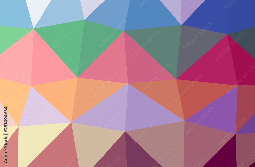 Illustration of abstract Blue, Pink horizontal low poly background. Beautiful polygon design pattern. Illustration of abstract Blue, Pink horizontal low poly background. Beautiful polygon design pattern.