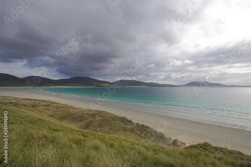 Luskentyre Beach auf der Isle of Lewis and Harris in Schottland