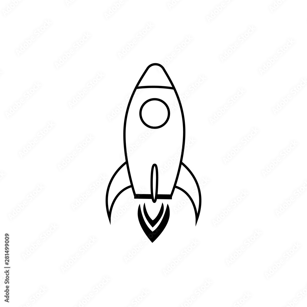 Nasa Rocket Icon