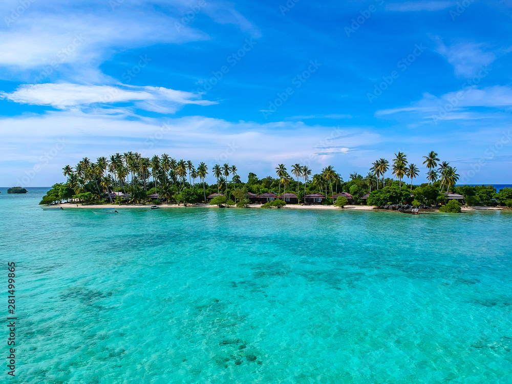 Fototapeta premium Nunukan Island Borneo and the Underwater World