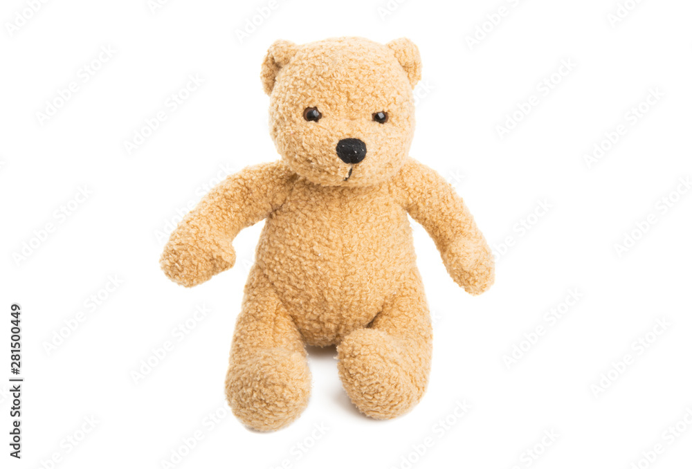 Obraz premium toy little bear isolated
