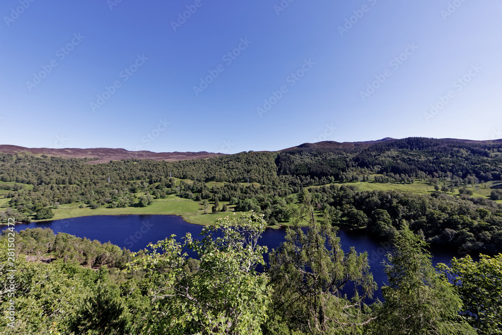 Queen's view on loch Tummel - Pitlochry, Scotland, United Kingdom