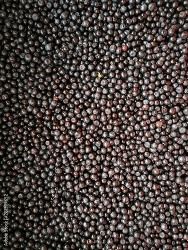 Fresh blueberries background 
