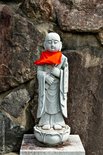 Jizo at Shingetsuin temple in Hyogo, Japan