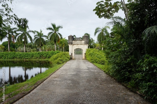 Old Brazilian Castle entrance gate