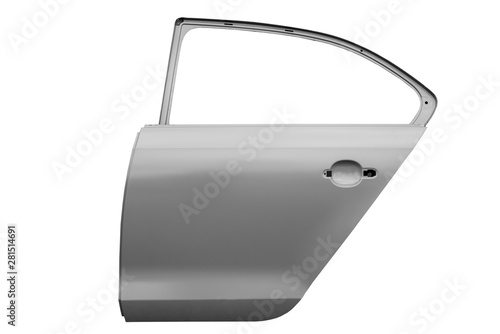 car door on white background