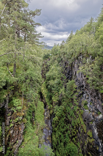 Corrieshalloch Gorge - Braemore, Wester Ross, Highlands, Scotland, UK