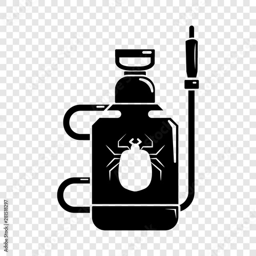 Pest control poison icon. Simple illustration of pest control vector icon for web