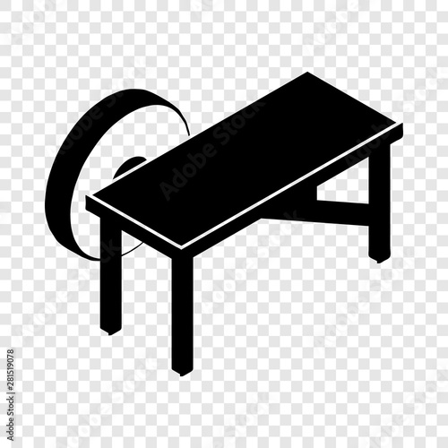 Grindstone icon. Simple illustration of grindstone vector icon for web