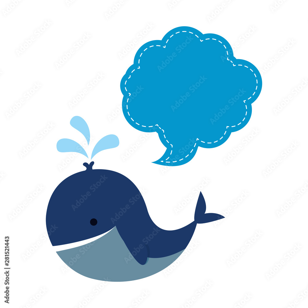 baby shower card with little whale baby shower card with little whale