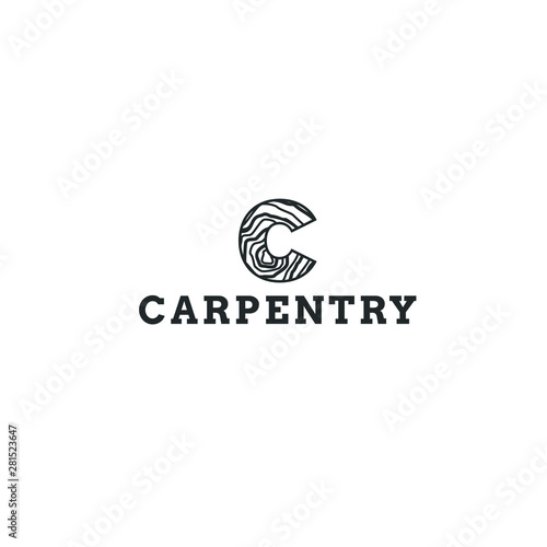 best original logo designs inspiration and concept for iron wood, carpentry, construction and woodpecker