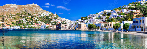 Traditional authentic Greece - beautiful island Leros in Dodecanese