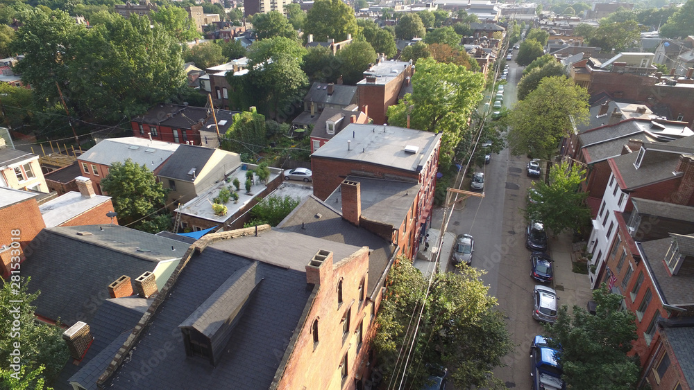 Fototapeta premium Pittsburgh's North Side neighborhood