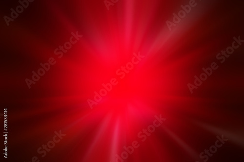 Abstract illustration background texture of beauty dark and light clear red, gradient flat wall and floor in empty spacious room