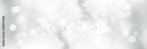 white blur abstract background. bokeh christmas blurred beautiful shiny Christmas lights