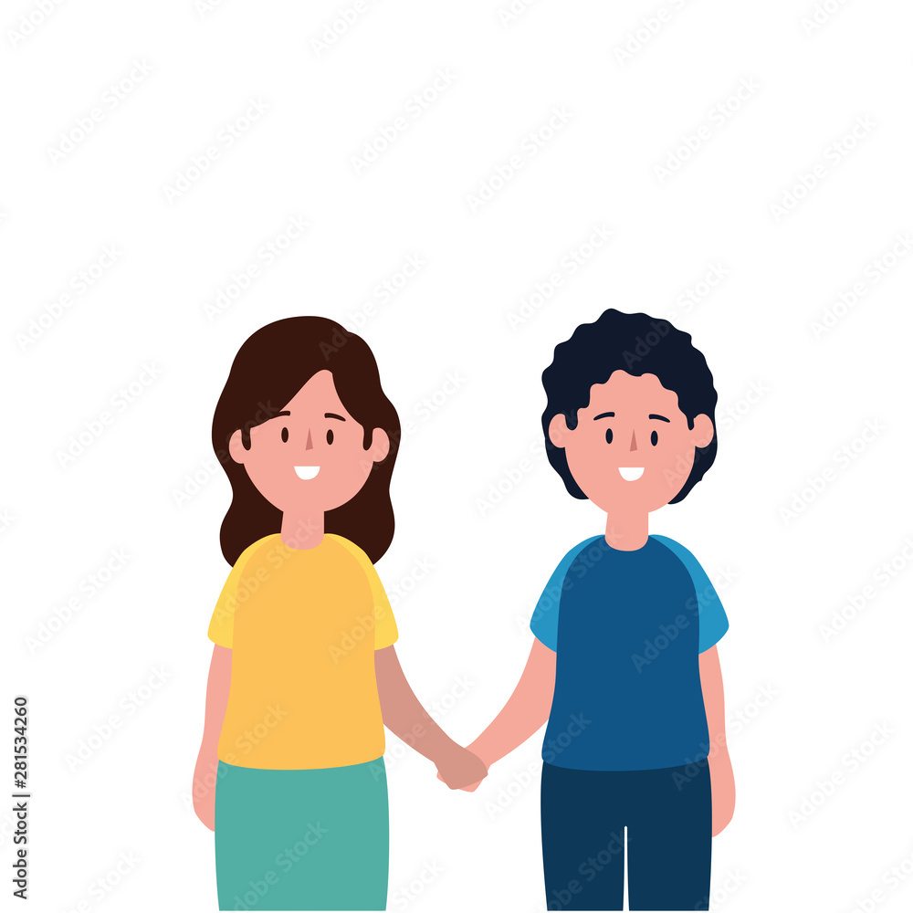 little kids couple avatars characters little kids couple avatars characters