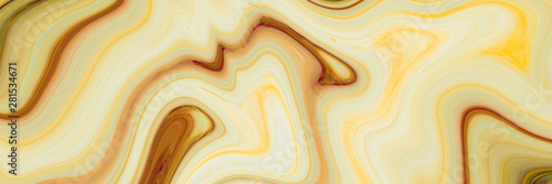 Marble ink colorful. Orange-yellow marble pattern texture abstract background. can be used for background or wallpaper