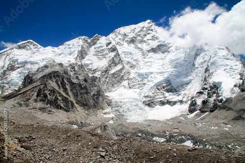 Shot from the Everest Basecamp trail in Nepal