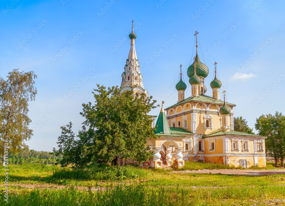 Church of the Nativity of Saint John the Baptist in Uglich.Yaroslavl Oblast.Russia Church of the Nativity of Saint John the Baptist in Uglich.Yaroslavl Oblast.Russia