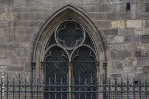 Traditional building in the center of Paris