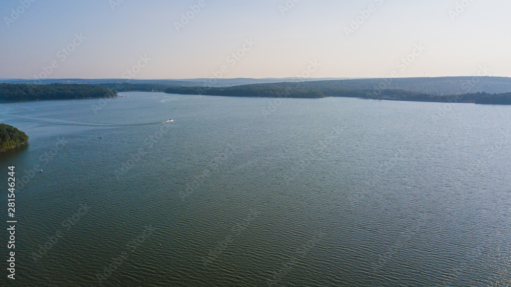 Sunrise and sunset over lake wallenpaupack, westcolang masthope Sunrise and sunset over lake wallenpaupack, westcolang masthope