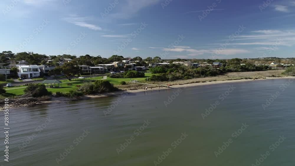 4k aerial fly past inverloch jetty 4k aerial fly past inverloch jetty