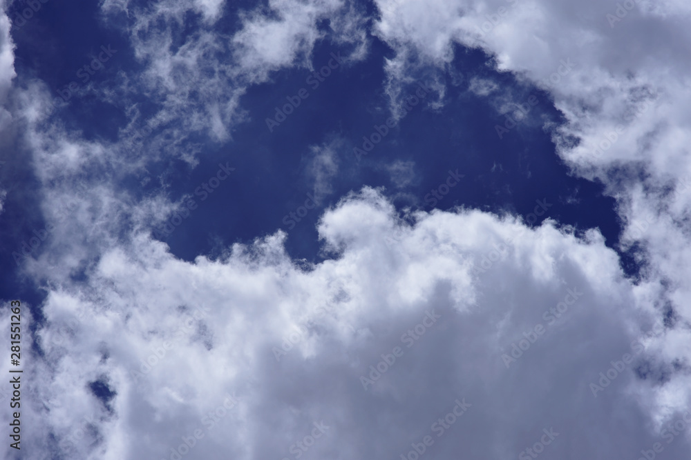 movement of white cloud over sky. movement of white cloud over sky.