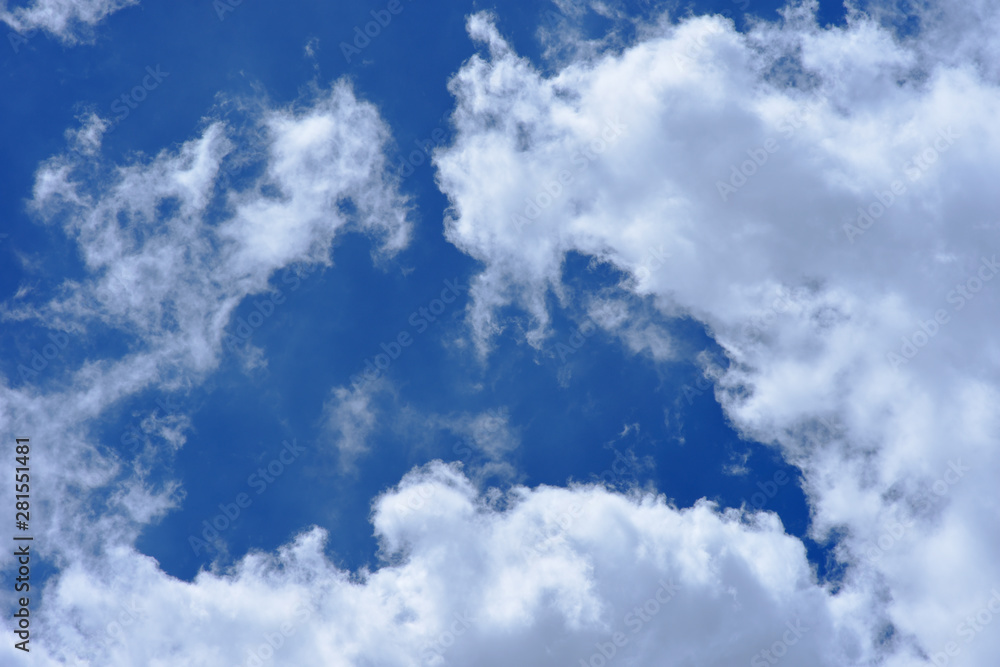 movement of white cloud over sky. movement of white cloud over sky.