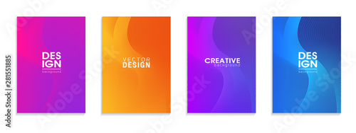 Minimal covers design. Colorful halftone gradients.background modern template design for web. Cool gradients. Future geometric patterns. Eps10